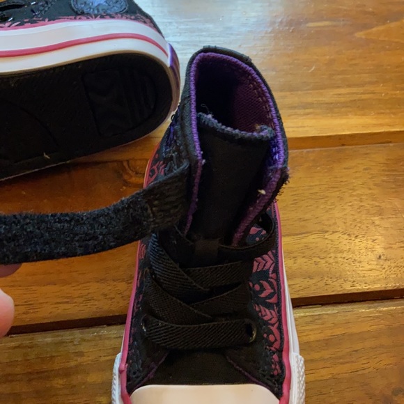 Frozen Anna Converse All Star High Top Sneakers 4 - Picture 7 of 9